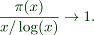 Distribution of Primes